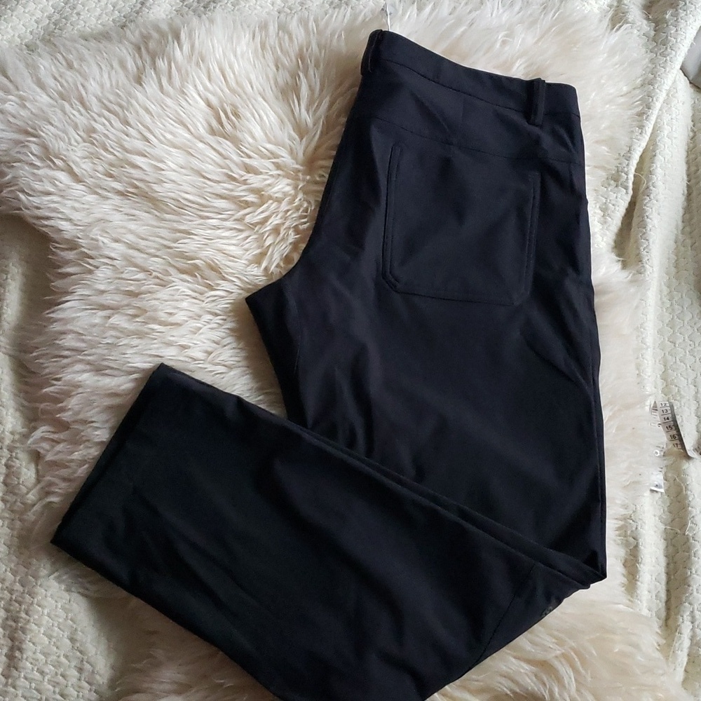 LULULEMON men's black trouser size 36 pants